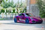 Porsche Cayman on Vossen Wheels (LC-109T) 2017 года